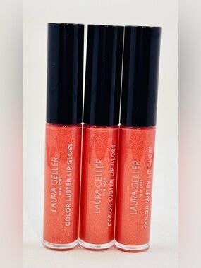 Laura Geller Color Luster Lip Gloss Trio in Honey Caramel Color